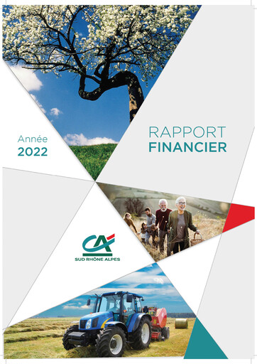 Miniature Caisse Régionale de Crédit Agricole Mutuel Sud Rhône Alpes Rapport financier 2022