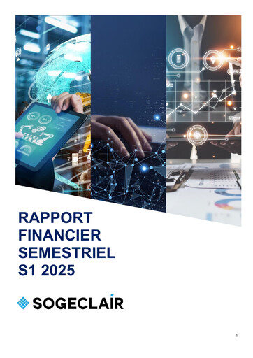 Thumbnail Sogeclair Half-year Report 2025-h1