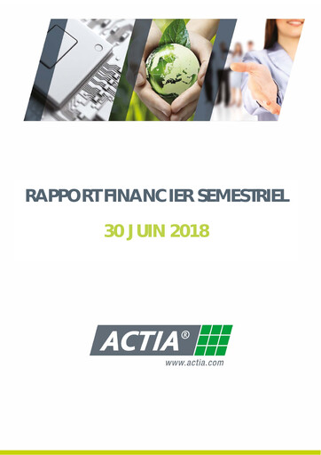 Thumbnail ACTIA Group Half-year Report 2018-h1