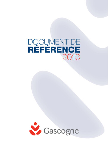 Thumbnail Gascogne Groupe Universal Registration Document 2013