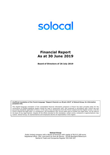Thumbnail Solocal Group Half-year Report 2019-h1