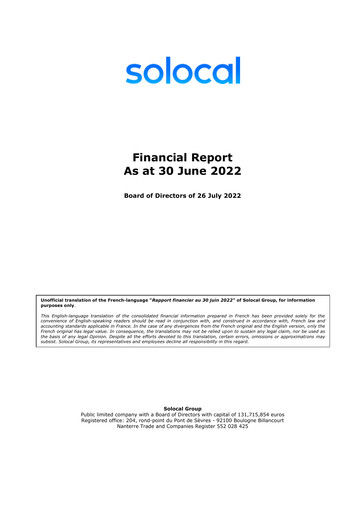 Thumbnail Solocal Group Half-year Report 2022-h1