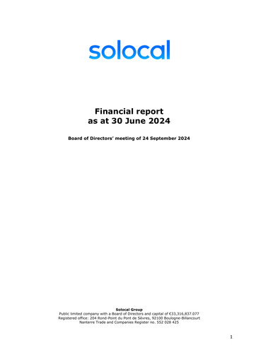 Thumbnail Solocal Group Half-year Report 2024-h1