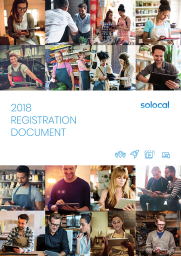Thumbnail Solocal Group Universal Registration Document 2018