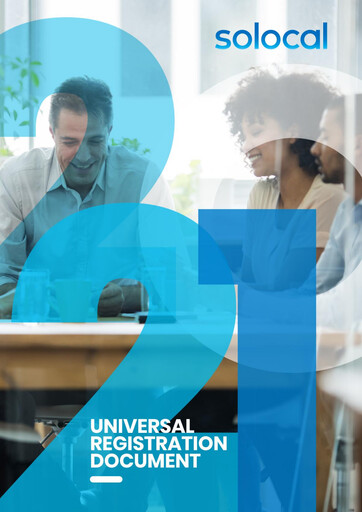 Thumbnail Solocal Group Universal Registration Document 2021