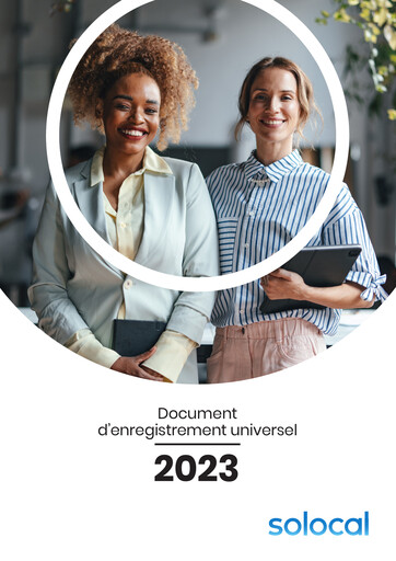 Vorschaubild Solocal Group Universelles Registrierungsdokument 2023