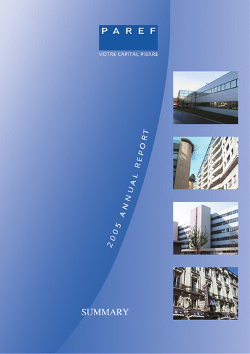 Thumbnail Paref SA Annual Report 2005