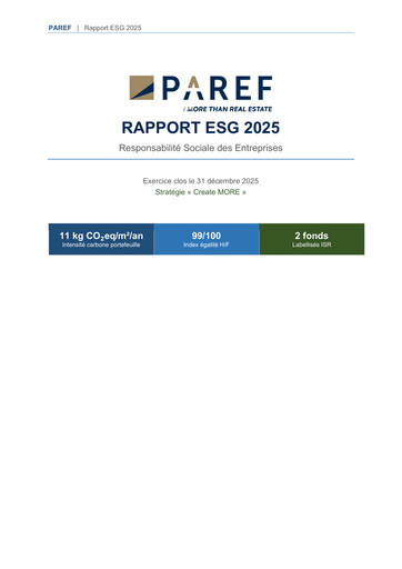 Thumbnail Paref SA ESG Report 2025