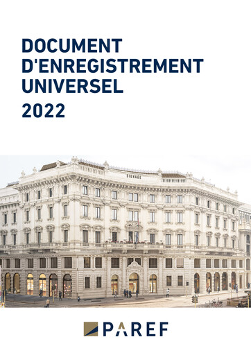 Thumbnail Paref SA Universal Registration Document 2022