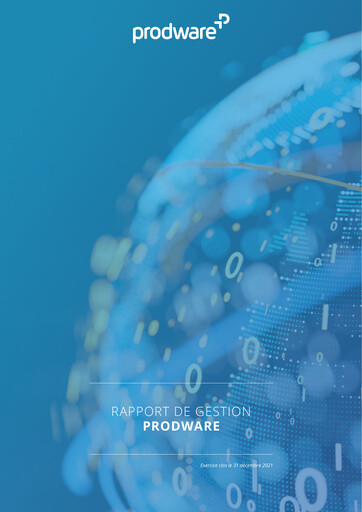 Thumbnail Prodware Annual Report 2021