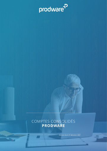 Vorschaubild Prodware Finanzmitteilung 2021