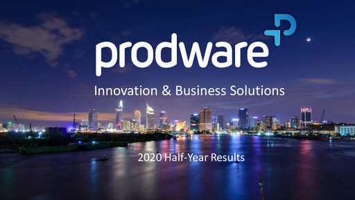 Vorschaubild Prodware Halbjahresbericht 2020-h1