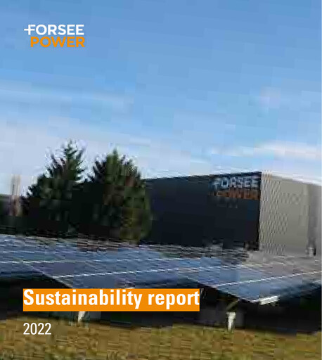 Thumbnail Forsee Power Sustainability Report 2022