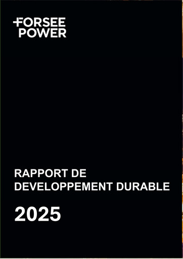 Thumbnail Forsee Power Sustainability Report 2025