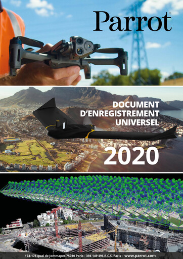 Thumbnail Parrot S.A. Universal Registration Document 2020