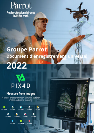 Thumbnail Parrot S.A. Universal Registration Document 2022