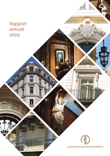 Miniature Acanthe Développement Rapport annuel 2024