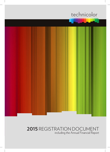 Thumbnail Vantiva Universal Registration Document 2015