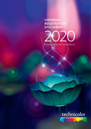 Thumbnail Vantiva Universal Registration Document 2020