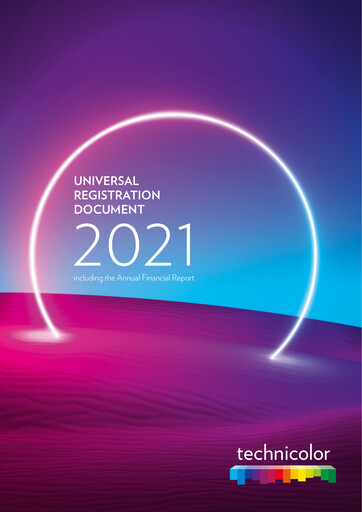 Thumbnail Vantiva Universal Registration Document 2021