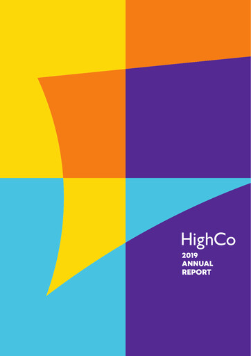 Thumbnail High Co. Annual Report 2019