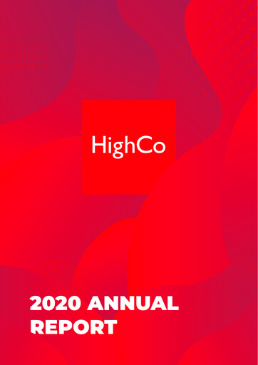 Thumbnail High Co. Annual Report 2020
