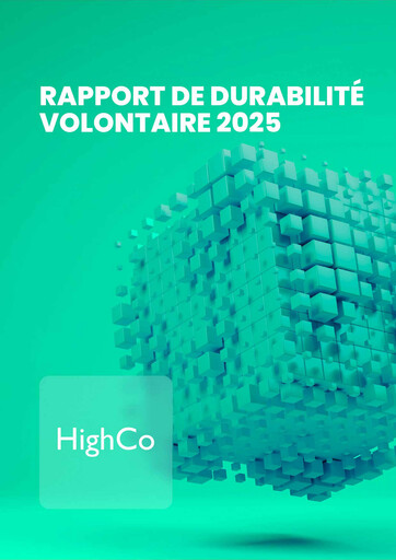 Thumbnail High Co. Sustainability Report 2025