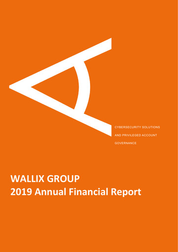 Thumbnail WALLIX Group Financial Report 2019
