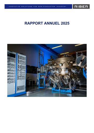 Thumbnail Riber S.A. Annual Report 2025