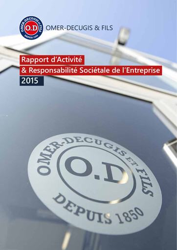 Thumbnail Omer-Decugis & Cie Annual Report 2015