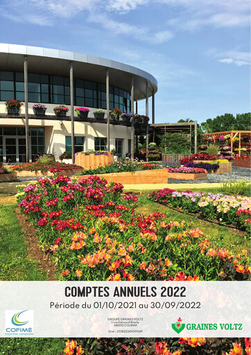 Thumbnail Graines Voltz Financial Report 2022