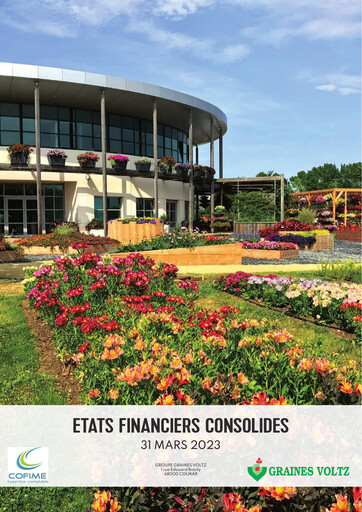 Thumbnail Graines Voltz Financial Report 2023-h1