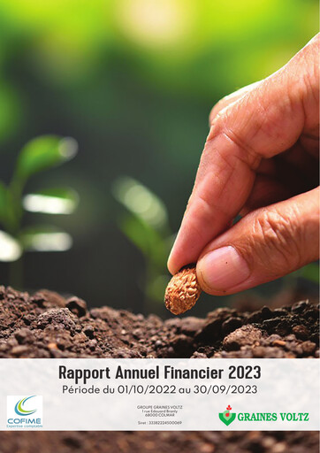 Thumbnail Graines Voltz Financial Report 2023