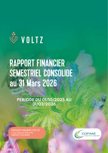 Thumbnail Graines Voltz Financial Report 2026-h1