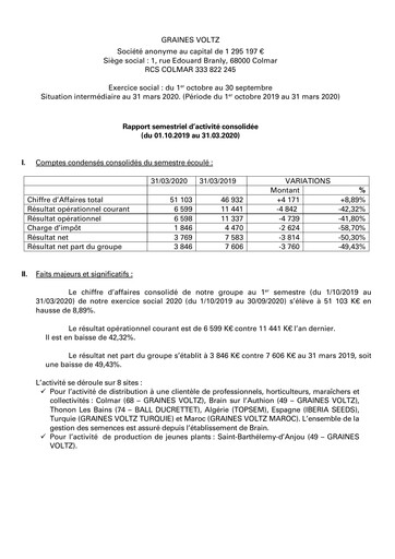 Miniature Graines Voltz Rapport semestriel 2019-h1