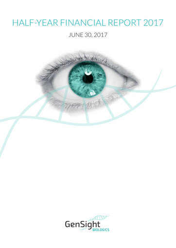 Vorschaubild GenSight Biologics Halbjahresbericht 2017-h1