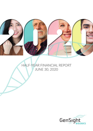 Vorschaubild GenSight Biologics Halbjahresbericht 2020-h1
