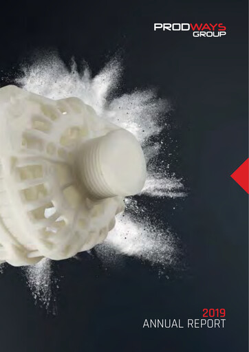 Thumbnail Prodways Group Annual Report 2019