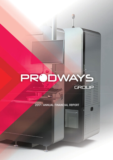 Thumbnail Prodways Group Financial Report 2017