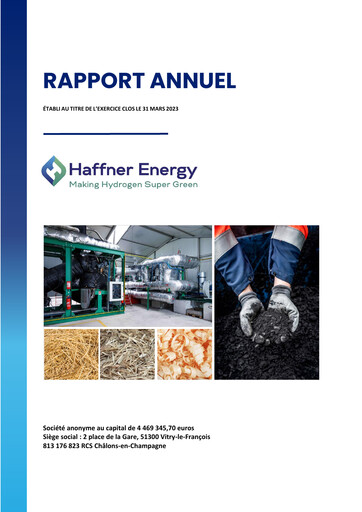 Thumbnail Haffner Energy Annual Report 2022-2023