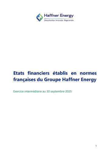 Thumbnail Haffner Energy Financial Statement 2025