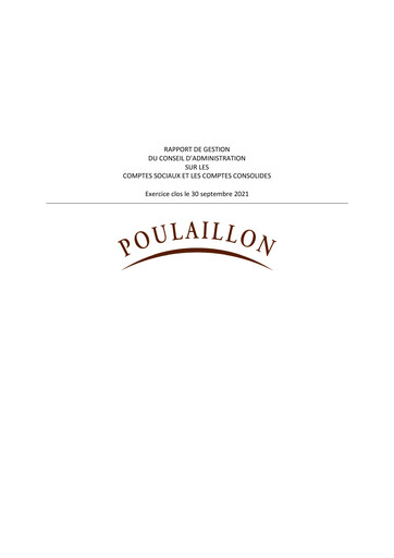 Thumbnail Poulaillon Annual Report fy2021