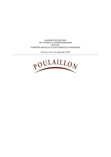 Thumbnail Poulaillon Annual Report fy2022