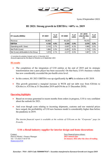 Thumbnail U10 Corp Half-year Report 2021-h1