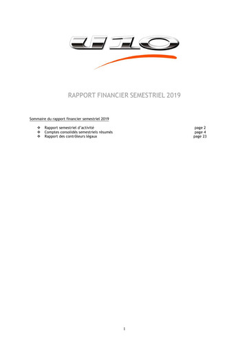 Thumbnail U10 Corp Half-year Report 2019-h1