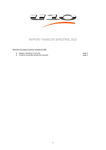 Thumbnail U10 Corp Half-year Report 2022-h1