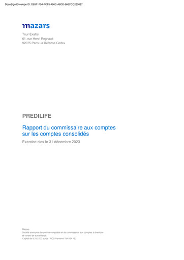 Thumbnail Predilife Financial Statement 2023