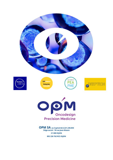 Miniature Oncodesign Precision Medicine Rapport financier 2024