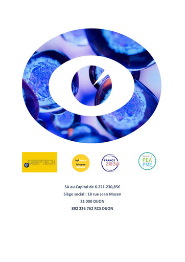 Miniature Oncodesign Precision Medicine Rapport semestriel 2024-h1