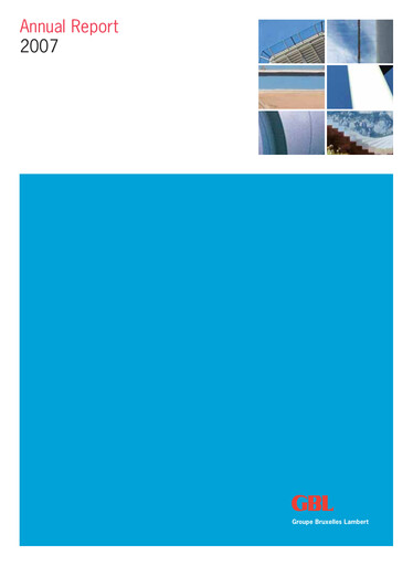 Thumbnail GBL Annual Report 2007